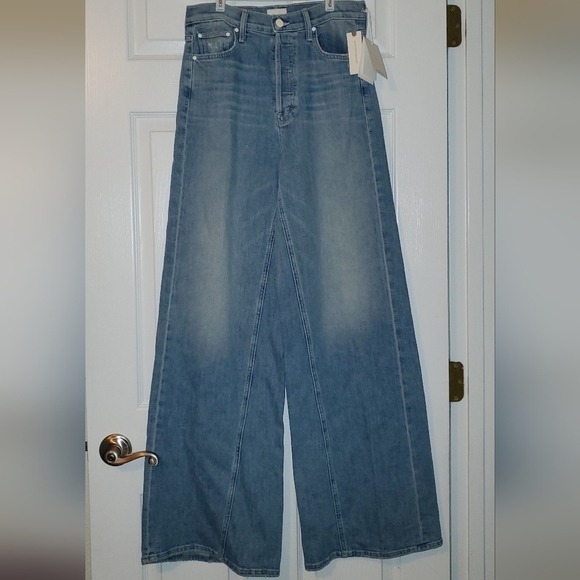 NWT Mother The Enchanter High-Rise Wide-Leg Jeans Size 29 - Picture 1 of 10